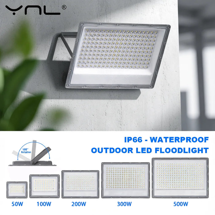 50W LED projecteur 220V éclairage extérieur COB projecteur LED projecteur étanche IP65 LED projecteur extérieur rue jard