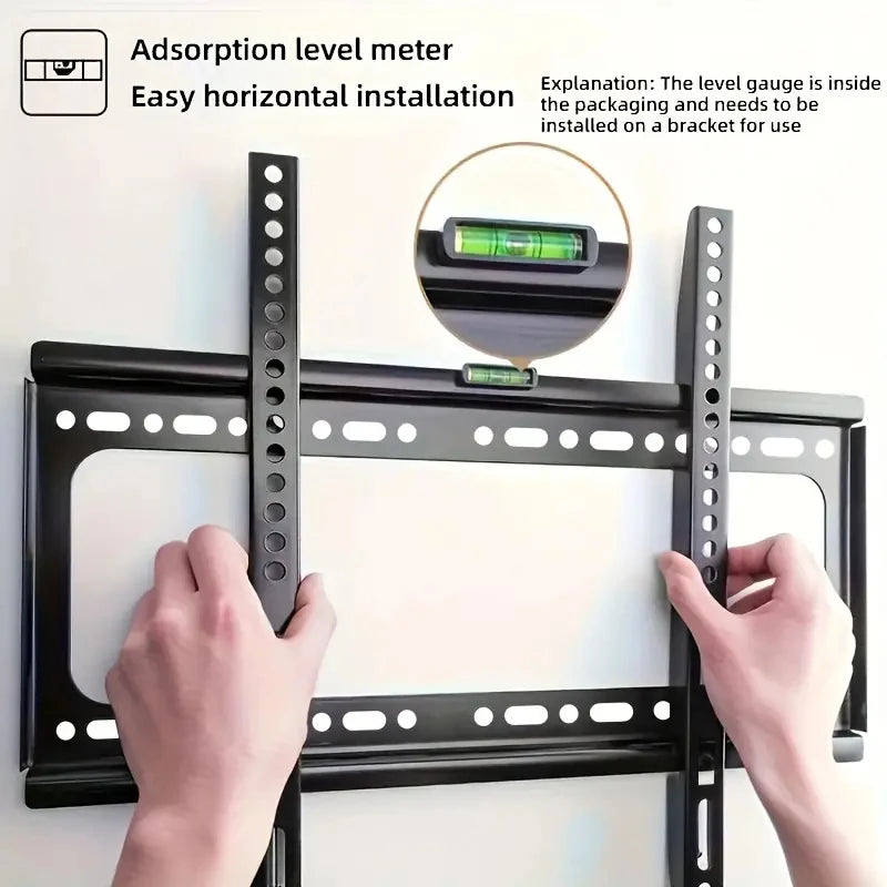 Support de montage mural pour TV 26-63 pouces, support universel pour moniteur, réglable, profil bas, plat, pour moniteu