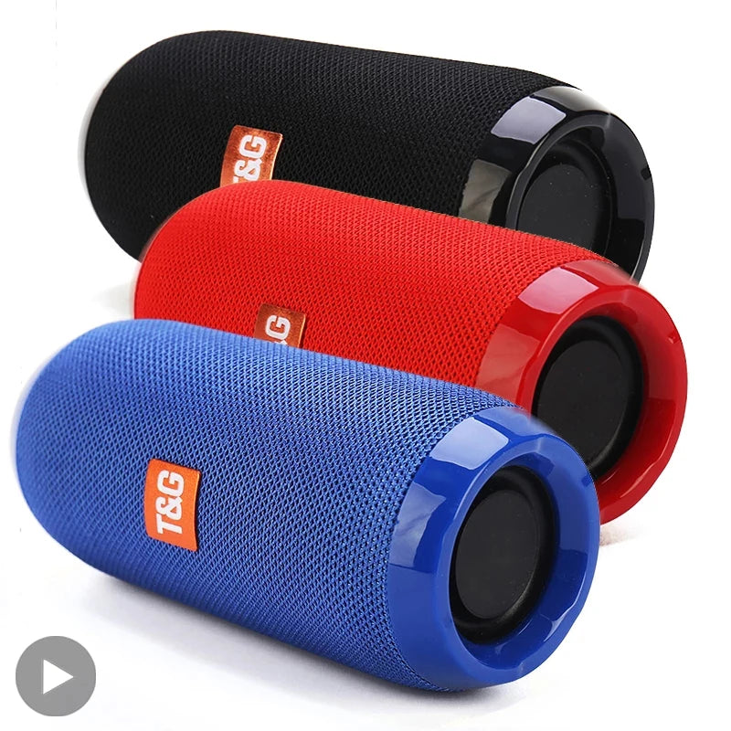 Haut-parleur Bluetooth portable sans fil, Caixa De Som, Boîte de son itude Bluetooth pour radio FM, Caisson de basses Bl