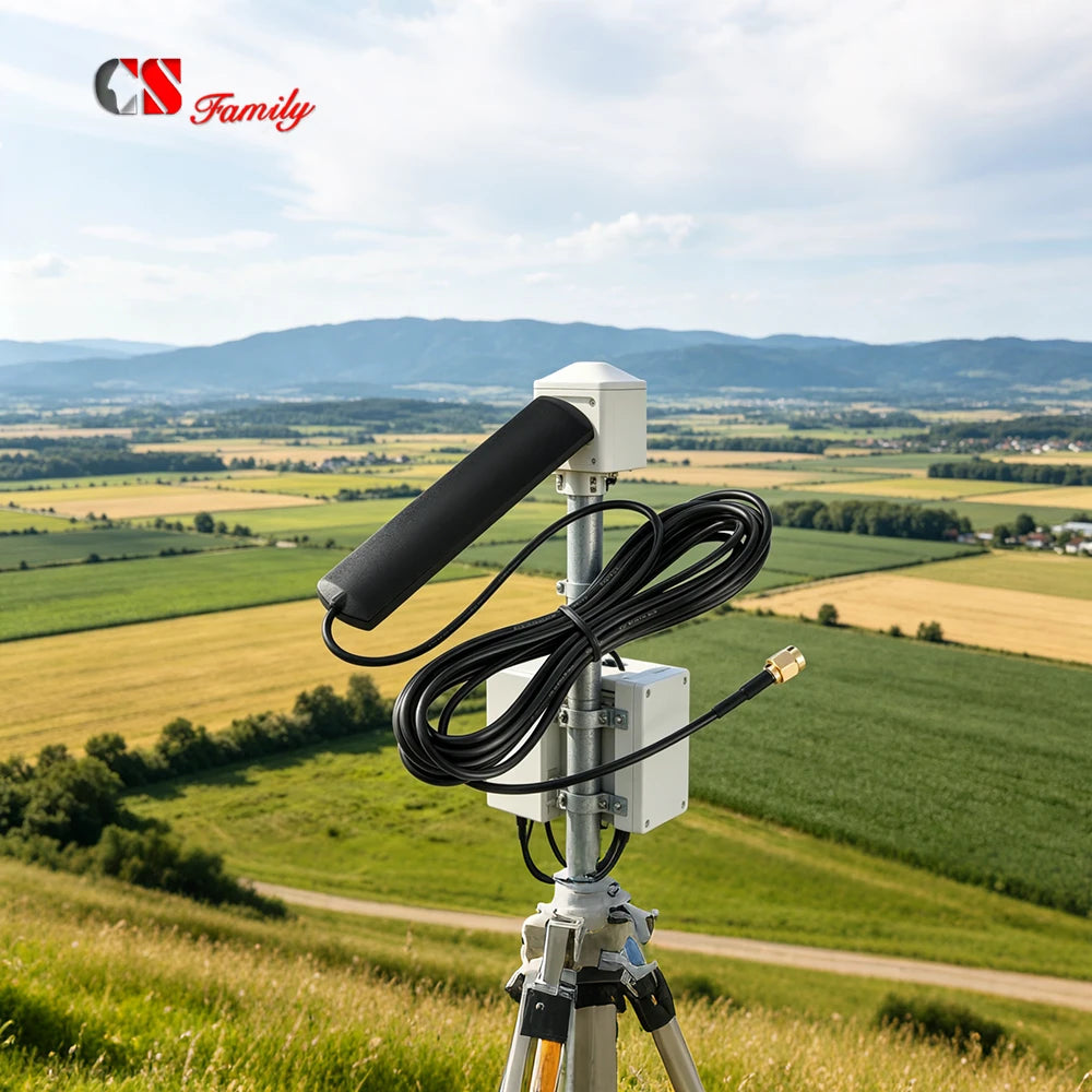 Antenne 5G 4G pleine bande, montage adhésif extérieur, antenne plate à profil bas