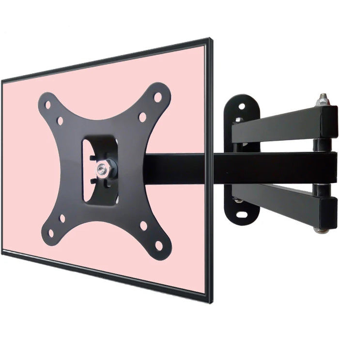 1 support mural réglable pour moniteur TV, pour la plupart des 13-27 pouces/10-32 pouces 360 ° Support TV à extension ro