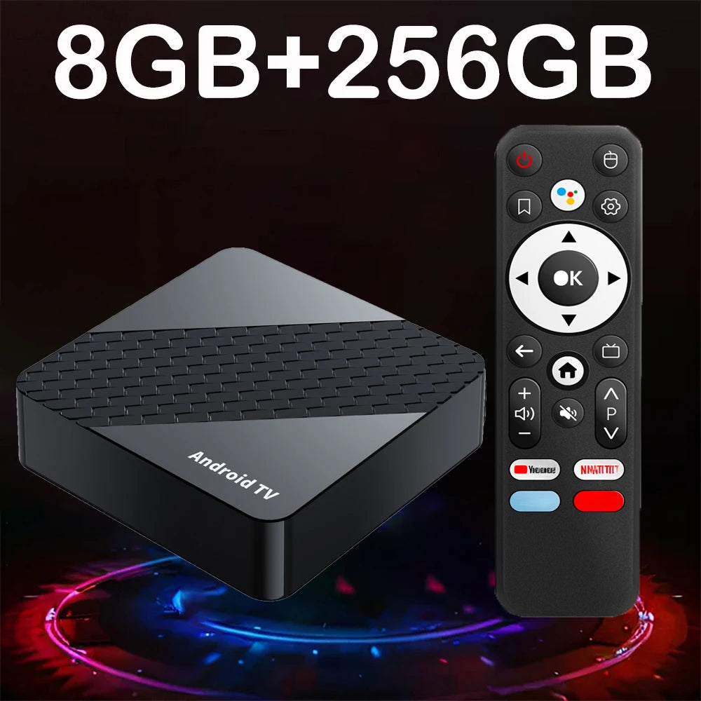 Android TV Box X10 RK3518 Android 16 Smart TV Box double Wifi 5G Wifi6 Google Assistant 4K lecteur multimédia 8GB 256GB