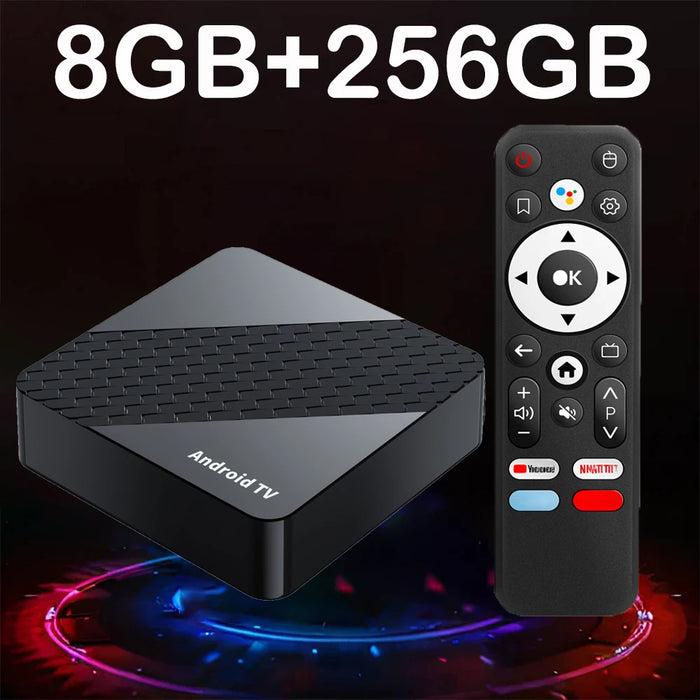 Android TV Box X10 RK3518 Android 16 Smart TV Box double Wifi 5G Wifi6 Google Assistant 4K lecteur multimédia 8GB 256GB