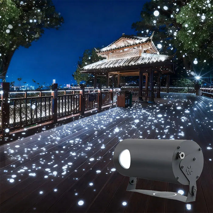Projecteur de luciole LED étanche dynamique, effet luciole réaliste pour jardin extérieur/décoration intérieure de la ma