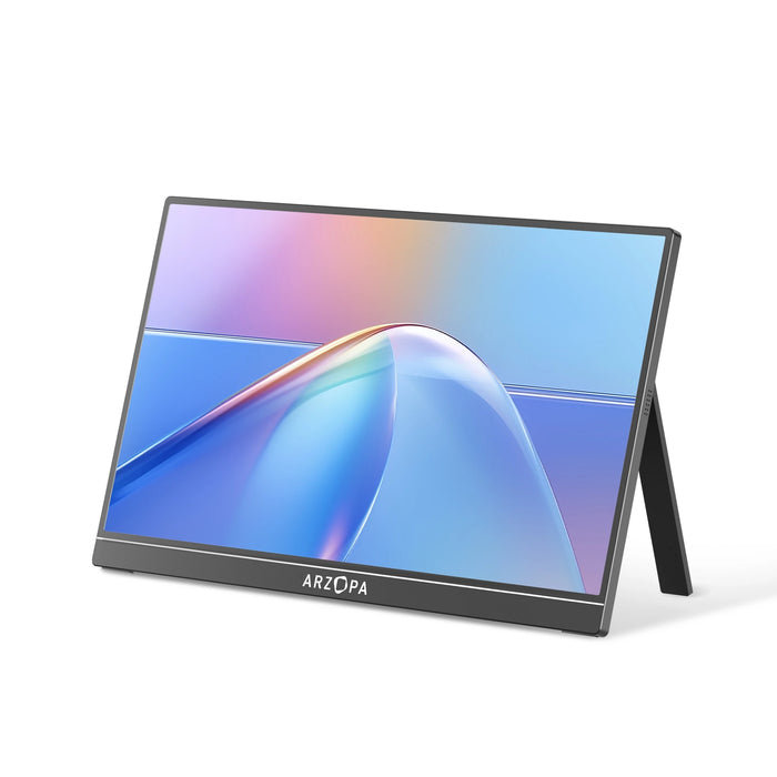 ARZOPA 16/16.1 pouces, 1/2.5k, 60/144HZ moniteur Portable IPS mini-hdmi deuxième écran externe pour Mac ordinateur Porta