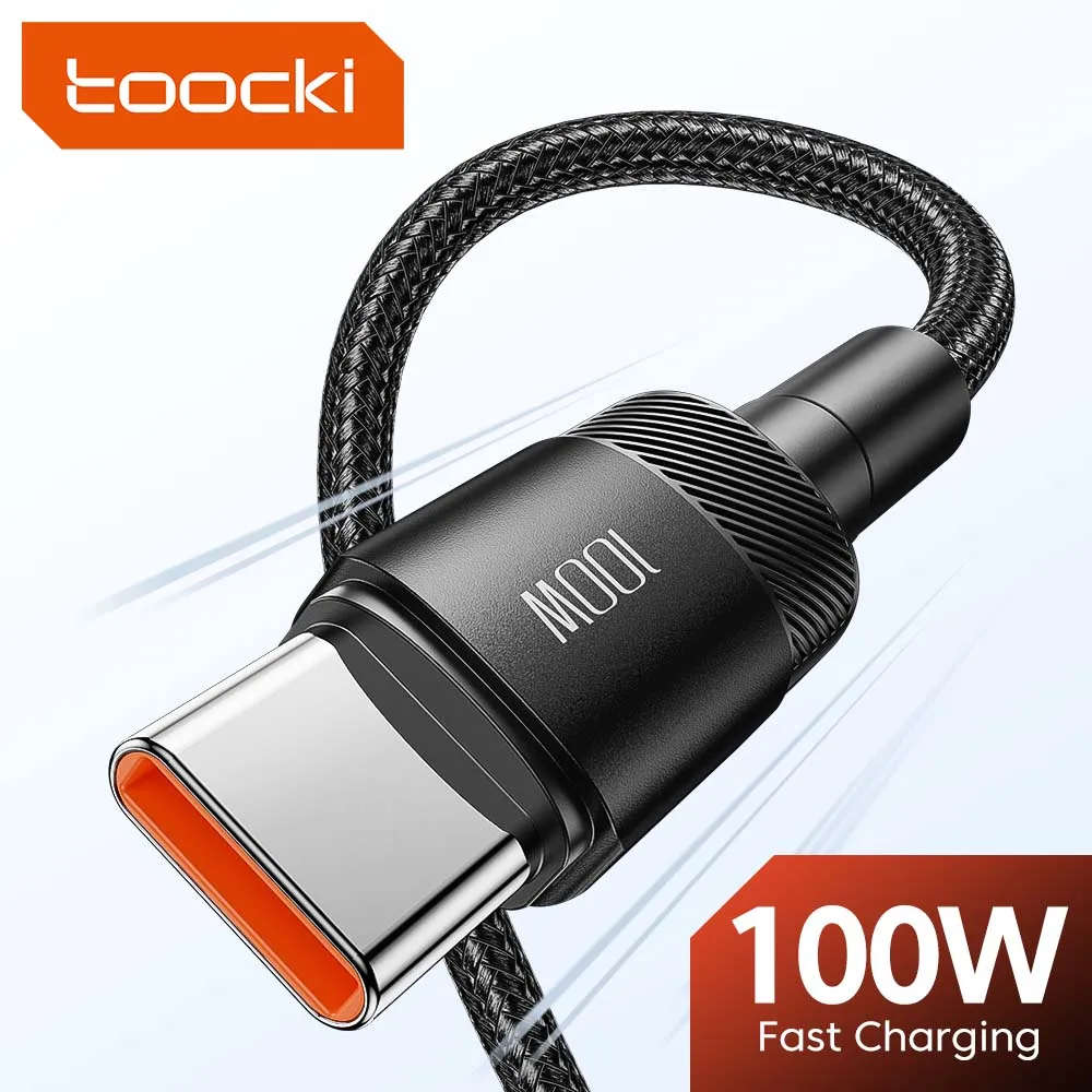 Câble USB-C 100 W tressé — 2 m