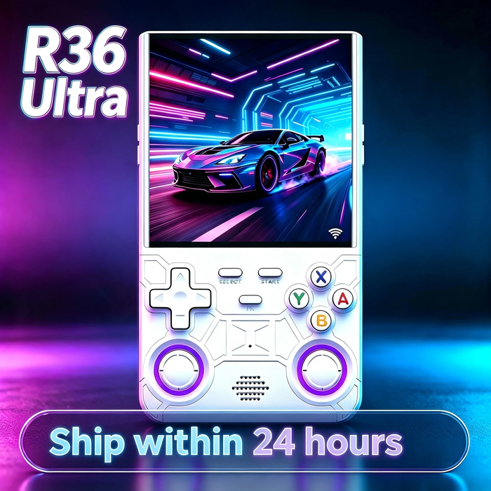 Console rétro R36 Ultra — écran IPS 4 pouces