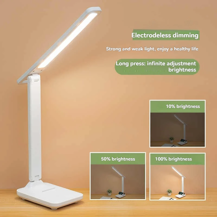 Lampe de bureau LED tactile à gradation