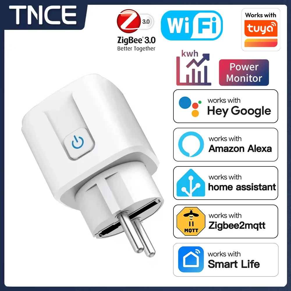 Prise connectée — mesure de consommation