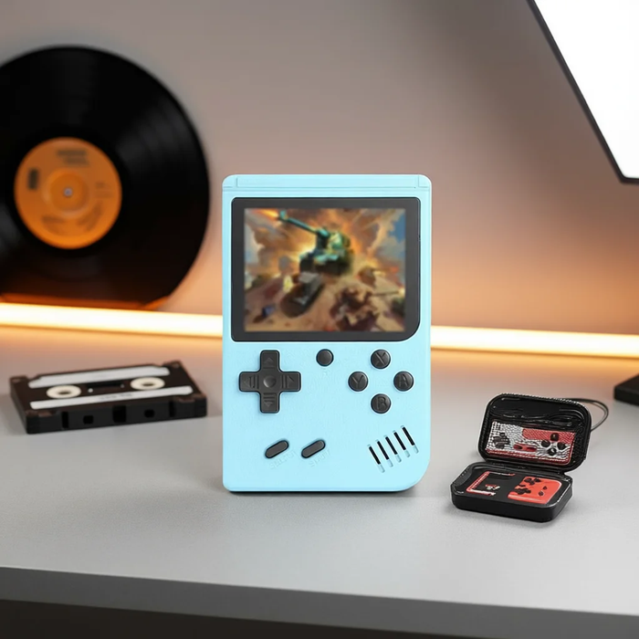 Mini console rétro 8 bits — format porte-clés