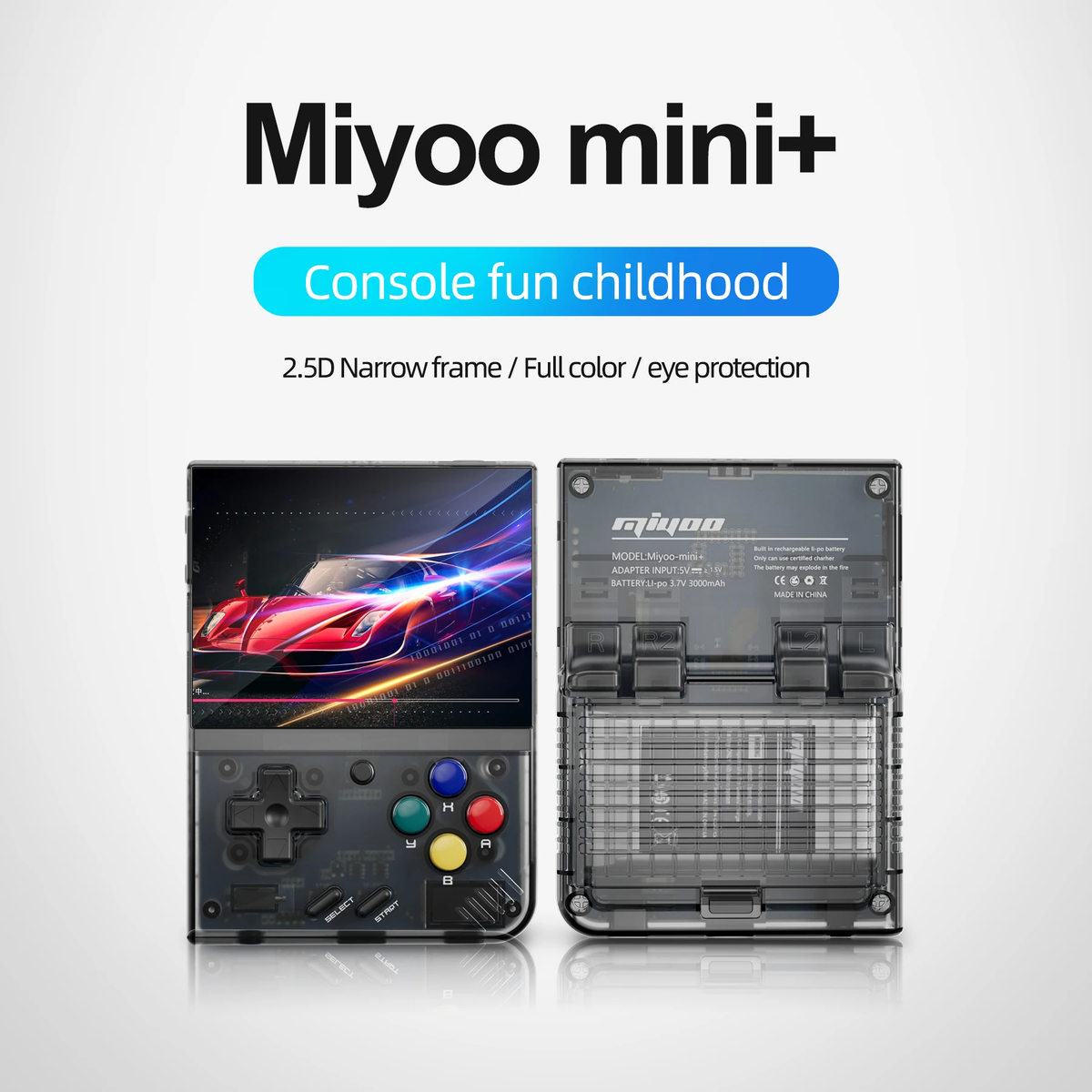 Miyoo Mini Plus — écran 3,5"