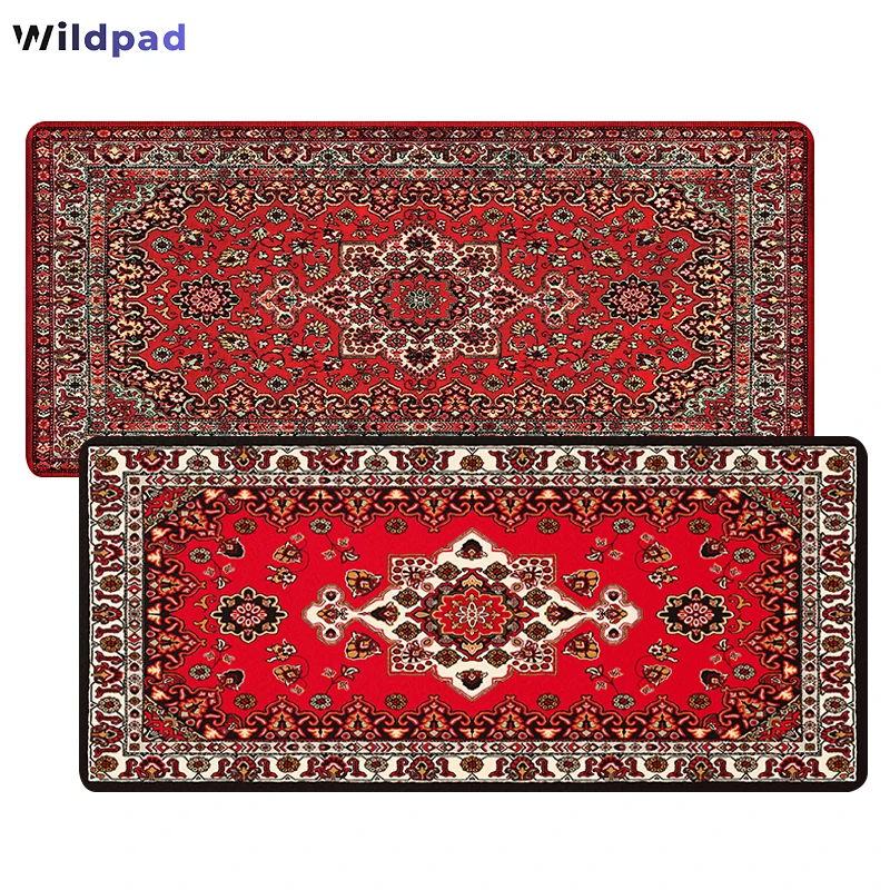 Tapis de bureau tissé — 80 × 30 cm