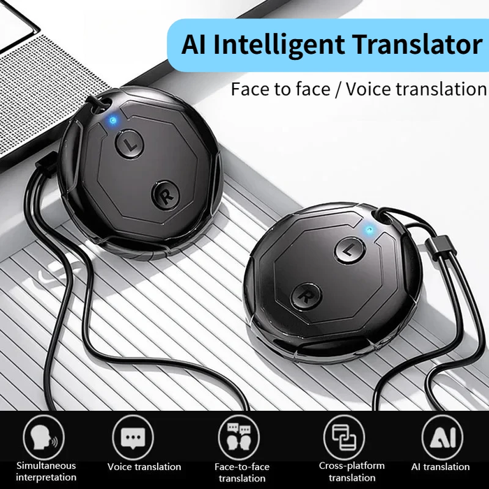 Traducteur vocal instantané — boîtier de poche
